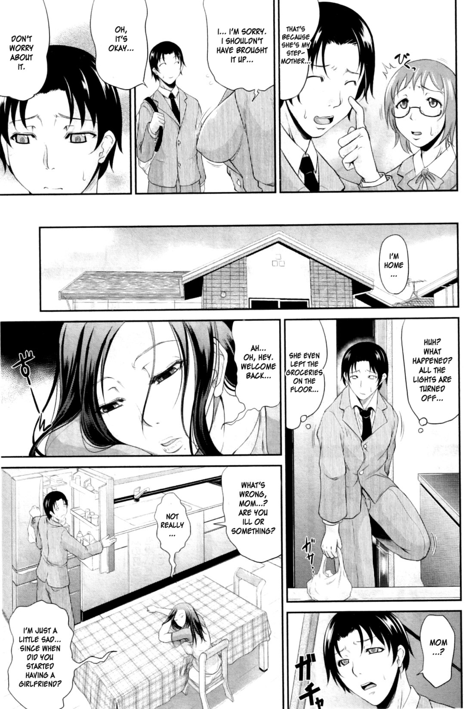 Hentai Manga Comic-Wagamama na Tarechichi-Chapter 3-Mommy's Sex Education-3